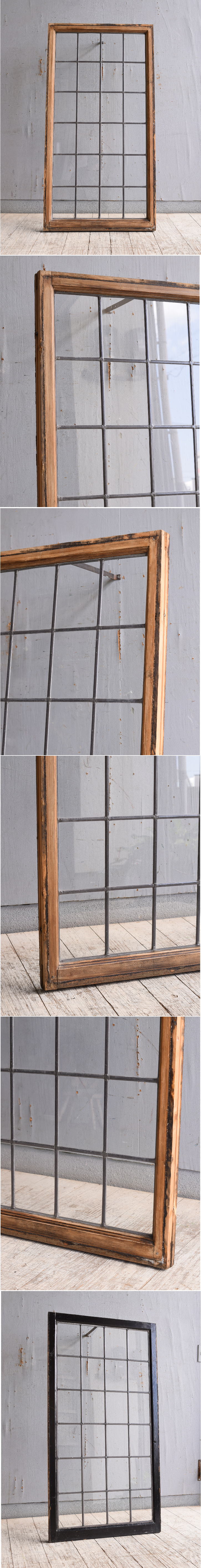 イギリス アンティーク 窓 無色透明 10099