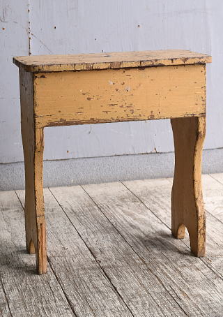 イギリス アンティーク家具 木製　スツール　 椅子 10206
