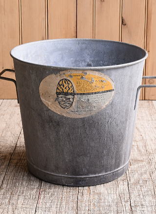 フレンチ アンティーク ブリキ ウォッシングタブ ガーデニング 10289