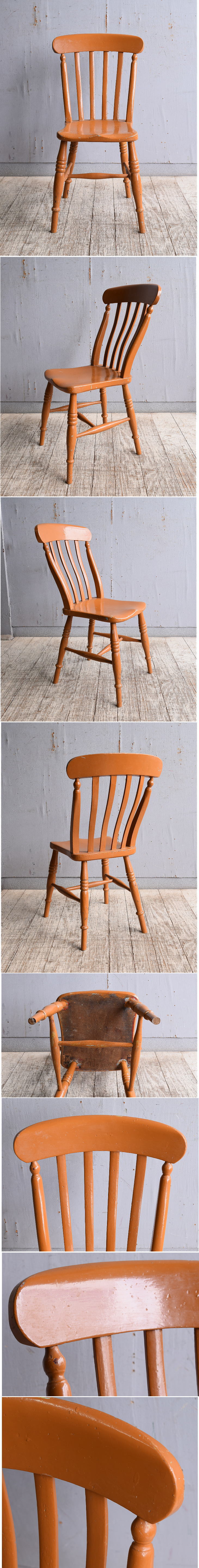 イギリス アンティーク家具 キッチンチェア 椅子 10393