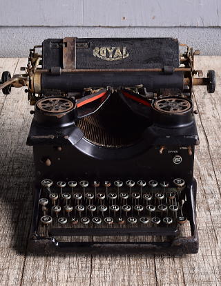 イギリスアンティーク タイプライター ディスプレイ 10426
