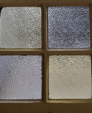 イギリス アンティーク 窓 色ガラス　モザイク 10440