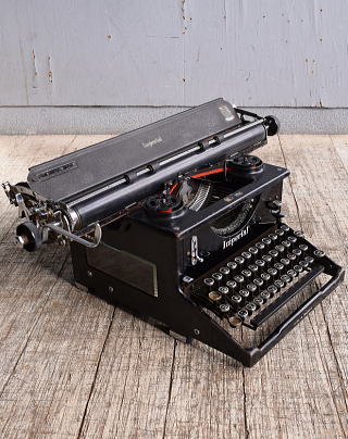 イギリスアンティーク タイプライター ディスプレイ 10453
