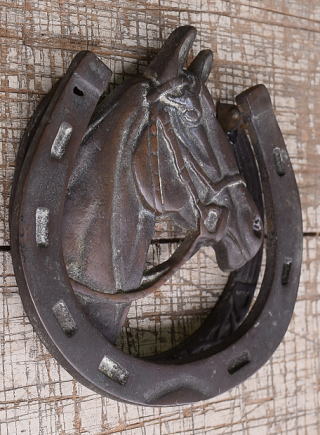 イギリス アンティーク 真鍮製ドアノッカー 10473