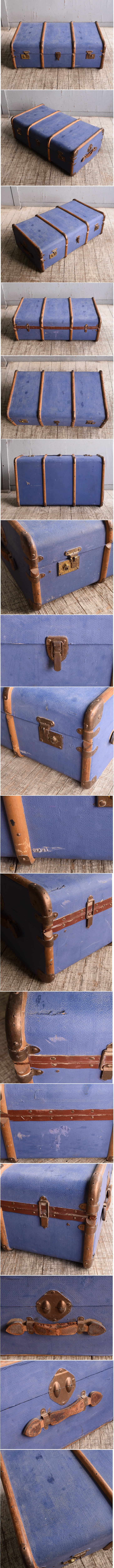 イギリス アンティーク スーツケース トランク ディスプレイ 旅行鞄 10502