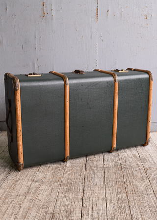 イギリス アンティーク スーツケース トランク ディスプレイ 旅行鞄 10503