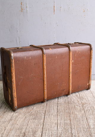 イギリス アンティーク スーツケース トランク ディスプレイ 旅行鞄 10504