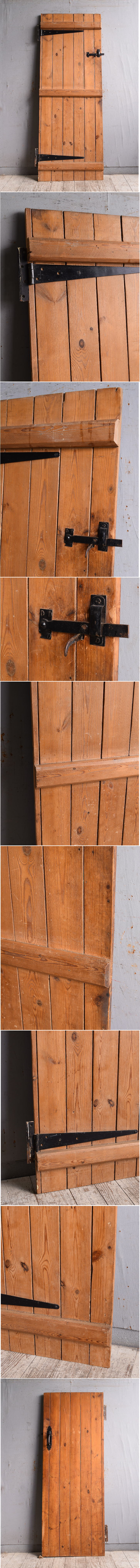 イギリス アンティーク オールドパイン ドア 扉 建具 10517
