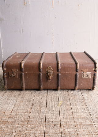 イギリス アンティーク スーツケース トランク ディスプレイ 旅行鞄 10555