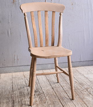 イギリス アンティーク家具 キッチンチェア 椅子 10655