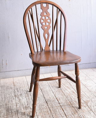イギリス アンティーク家具 キッチンチェア 椅子 10665