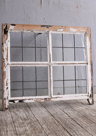 イギリス アンティーク 窓 無色透明 10765