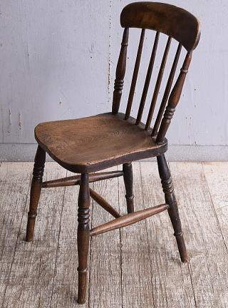 イギリス アンティーク家具 キッチンチェア 椅子 10818