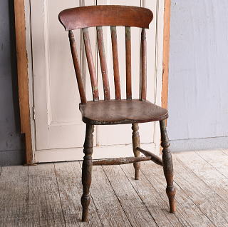 イギリス アンティーク家具 キッチンチェア 椅子 108