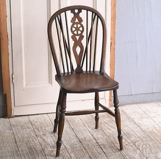イギリス アンティーク家具 キッチンチェア 椅子 10868