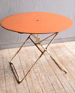 フレンチ アンティーク アイアン ガーデンテーブル 10916