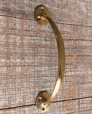 イギリス アンティーク 真鍮 ドアハンドル 建具金物 取っ手 10942