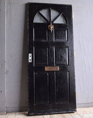 イギリス アンティーク ガラス入りドア 扉 建具 11060