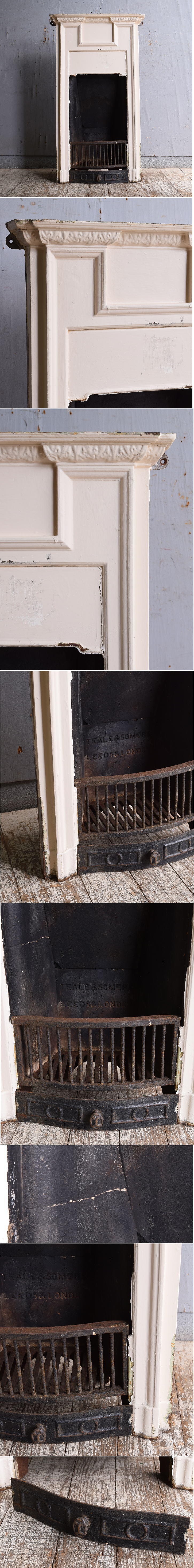 イギリス アンティーク ファイヤープレイス 暖炉 ディスプレイ 11069