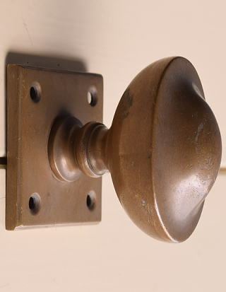 イギリス アンティーク 真鍮製 ドアノブ 建具金物 11156