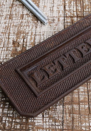 イギリス アンティーク レタースロット 郵便受け 建具金物 11167