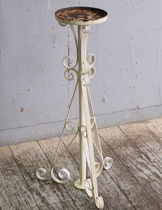 イギリス アンティーク アイアンプランタースタンド ディスプレイ 11237