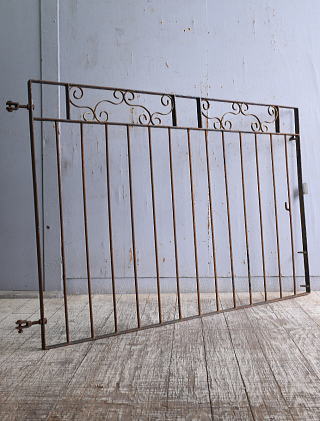 イギリス アンティーク アイアンフェンス ゲート柵 11270