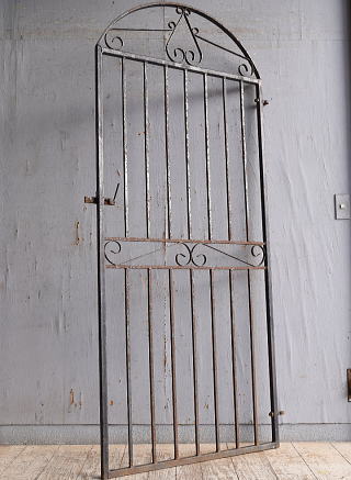 イギリス アンティーク アイアンフェンス ゲート柵 11277