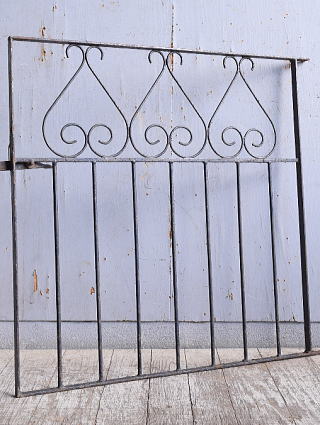 イギリス アンティーク アイアンフェンス ゲート柵 11304