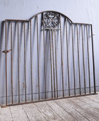 イギリス アンティーク アイアンフェンス ゲート柵 11306