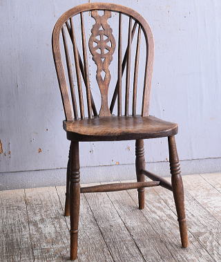 イギリス アンティーク家具 キッチンチェア 椅子 11333