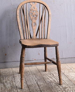 イギリス アンティーク家具 キッチンチェア 椅子 11335
