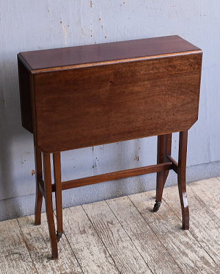 イギリス アンティーク 木製テーブル バタフライテーブル 11337