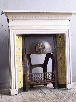 イギリス アンティーク ファイヤープレイス 暖炉 ディスプレイ 11369