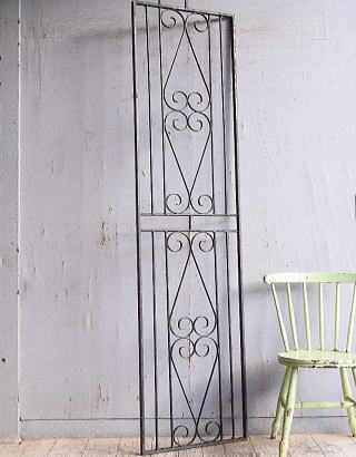 イギリス アンティーク アイアンフェンス ゲート柵 11387