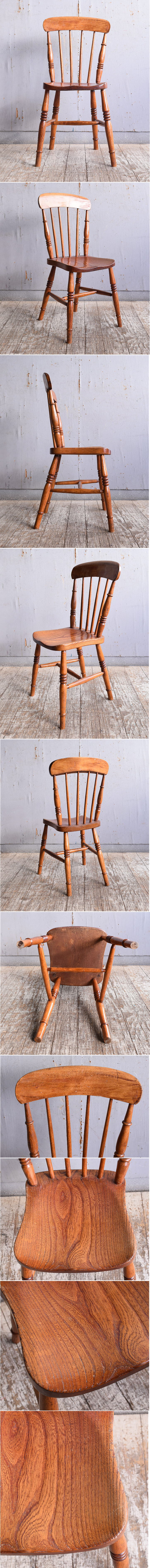 イギリス アンティーク家具 キッチンチェア 椅子 11393