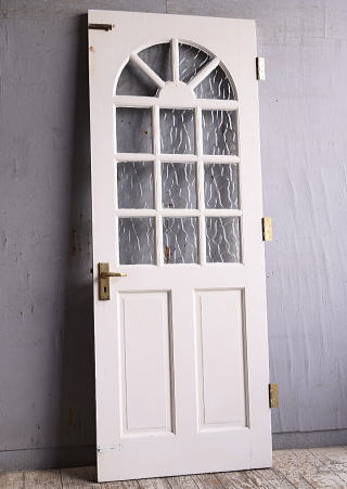イギリス アンティーク ガラス入りドア 扉 建具 11474