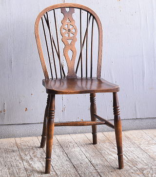 イギリス アンティーク家具 キッチンチェア 椅子 11508