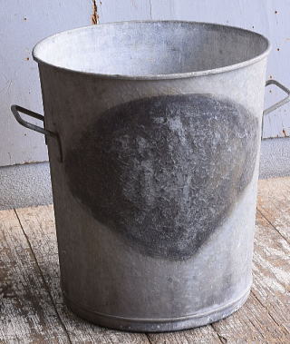 フレンチ アンティーク ブリキ ウォッシングタブ ガーデニング  11557