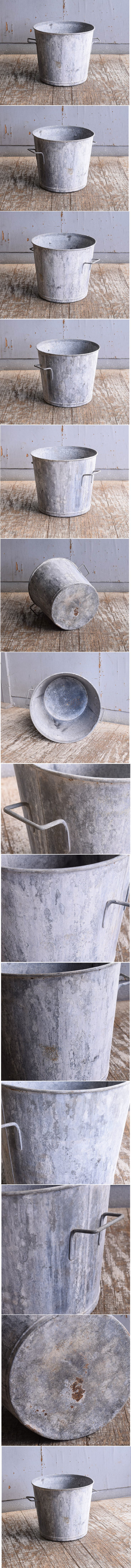 フレンチ アンティーク ブリキ ウォッシングタブ ガーデニング  11558