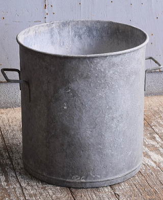 フレンチ アンティーク ブリキ ウォッシングタブ ガーデニング 11559