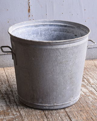 フレンチ アンティーク ブリキ ウォッシングタブ ガーデニング 11560