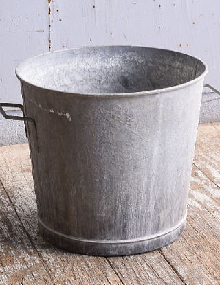 フレンチ アンティーク ブリキ ウォッシングタブ ガーデニング 11561