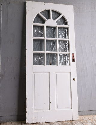 イギリス アンティーク ガラス入りドア 扉 建具 11568