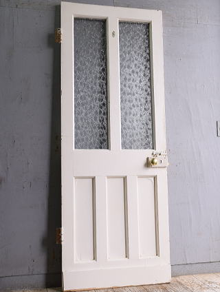 イギリス アンティーク ガラス入りドア 扉 建具 11584