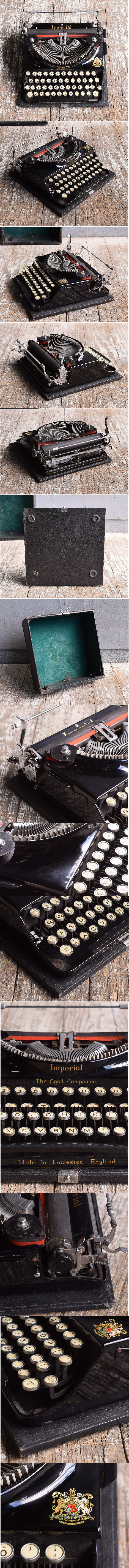 イギリスアンティーク タイプライター ディスプレイ 11638