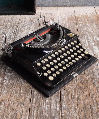 イギリスアンティーク タイプライター ディスプレイ 11638