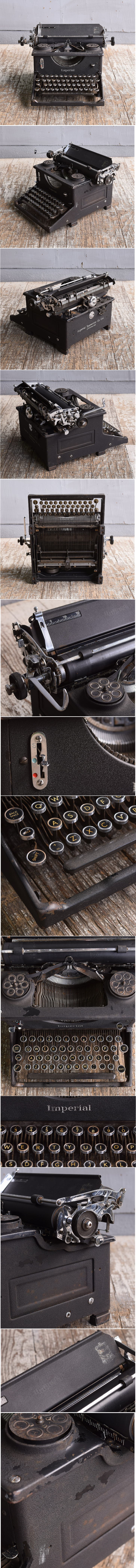 イギリスアンティーク タイプライター ディスプレイ 11640