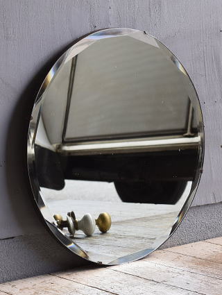 イギリス アンティーク　 壁掛けミラー 鏡　11645