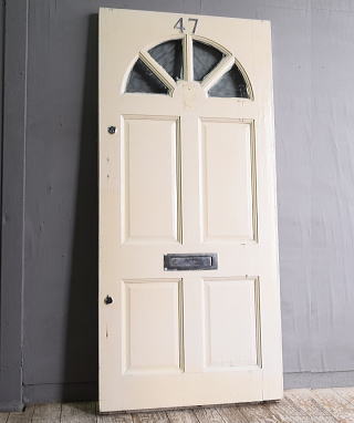 イギリス アンティーク ガラス入りドア 扉 建具 11661